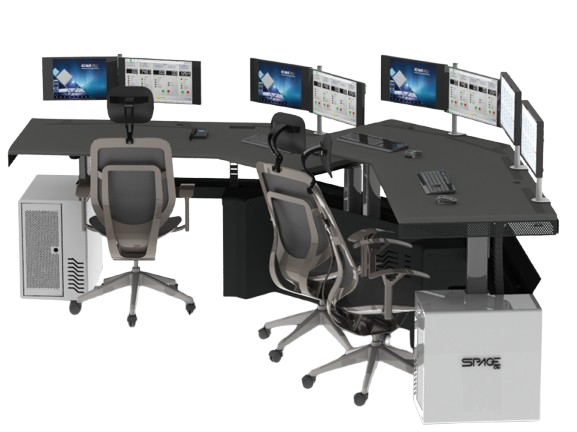 Serie SPACE — mobiliario técnico modular